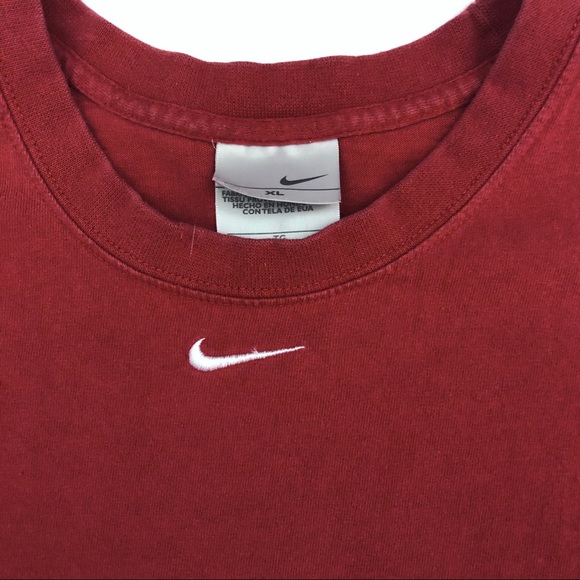 Nike 2000s Small Swoosh Muscle Shirt Size XL T72 - Picture 2 of 5